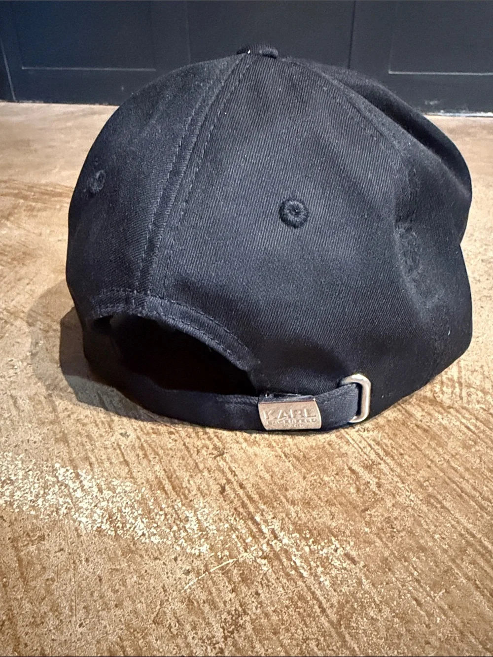 Karl Lagerfeld Signature Logo Hat